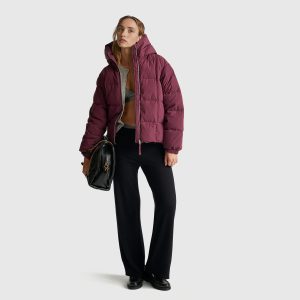 benetton plumiferos mujer