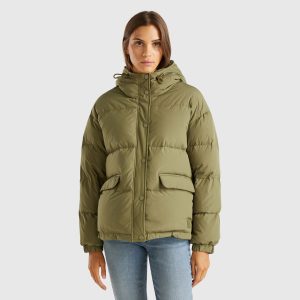 benetton plumiferos mujer