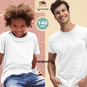 Camisetas blancas Fruit of the Loom