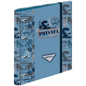 Carpeta anillas Privata Navy
