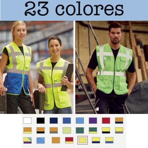 Chalecos flúor Marca YOKO