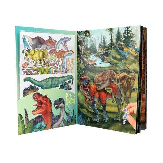 Cuaderno Dino World con pegatinas en relieve - Imagen 2
