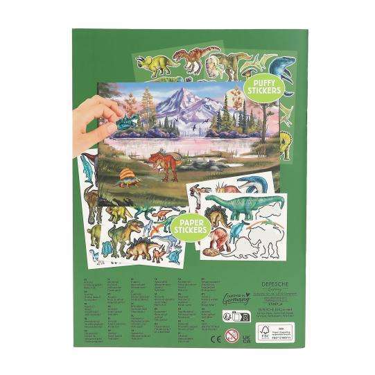 Cuaderno Dino World con pegatinas en relieve - Imagen 4