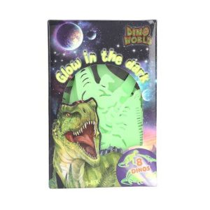 Dino World pegatinas glow in the dark