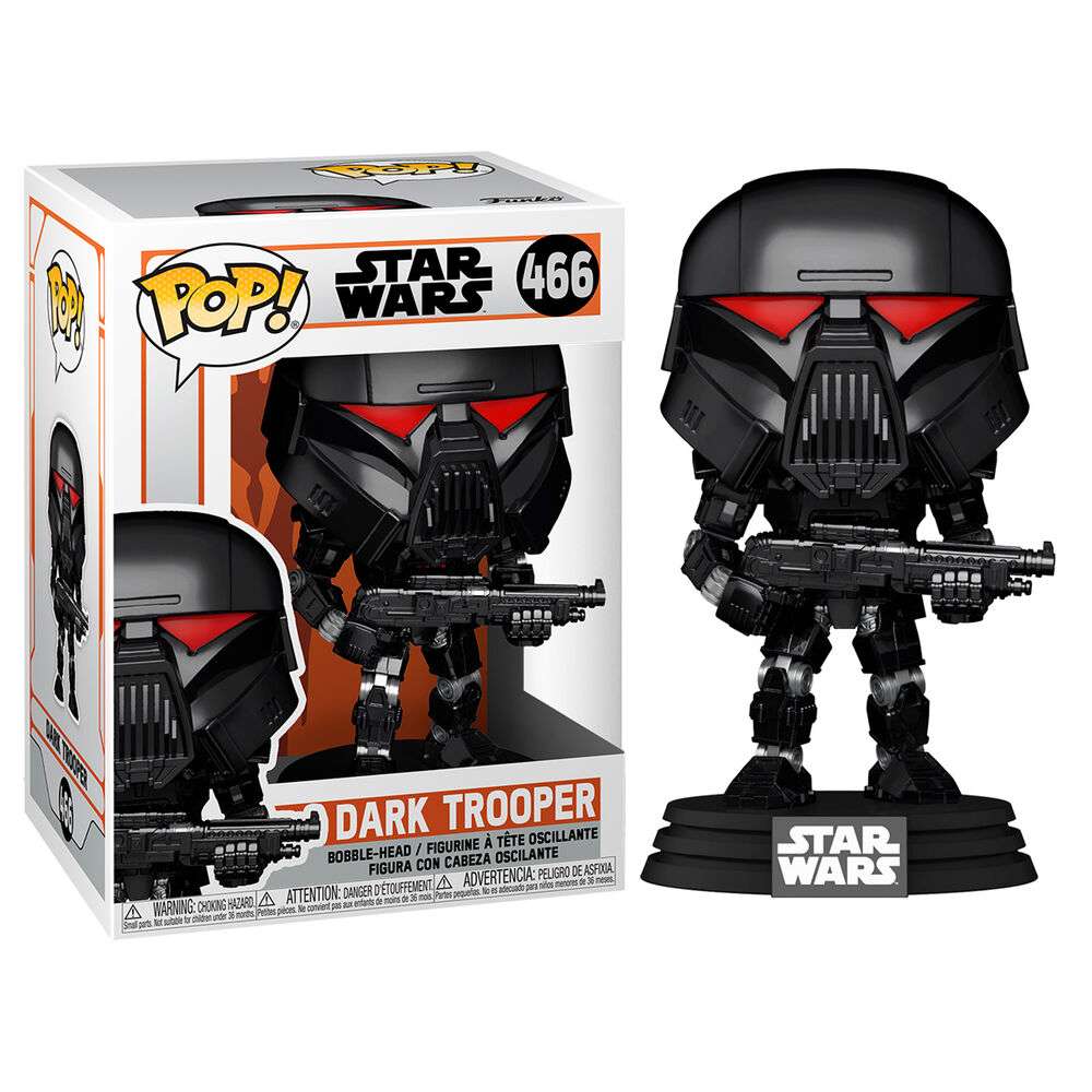 Figura Funko POP Star Wars The Mandalorian Dark Trooper Battle