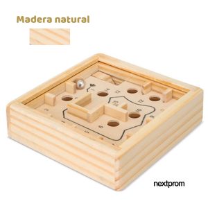 Juego laberinto de madera
