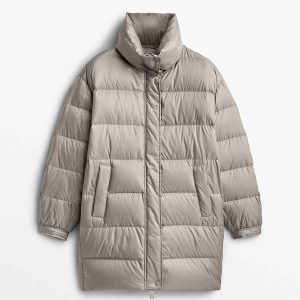 massimo dutti plumiferos mujer