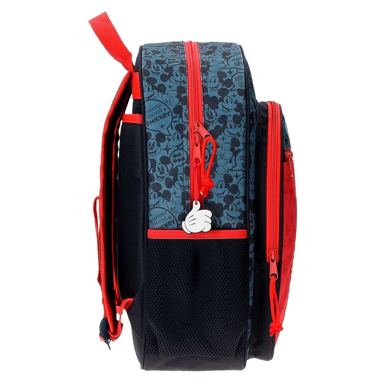 Mochila escolar Mickey Get Moving 38cm - Imagen 3