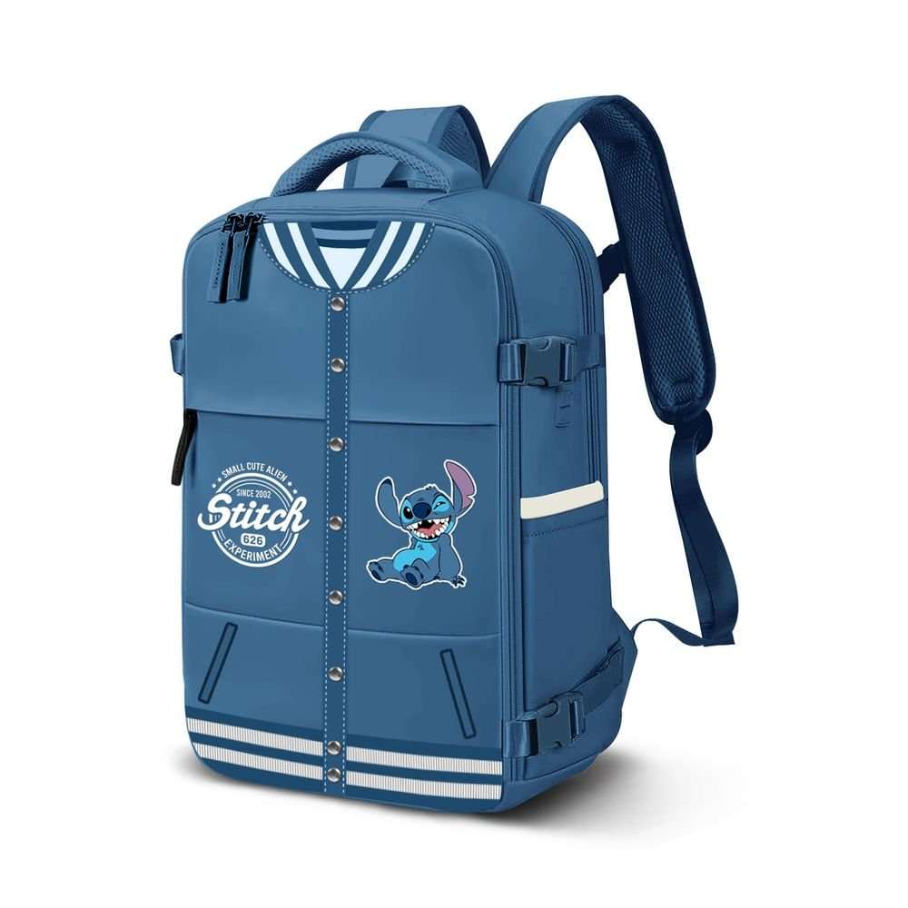 Mochila viaje cabina Stitch Disney Varsity