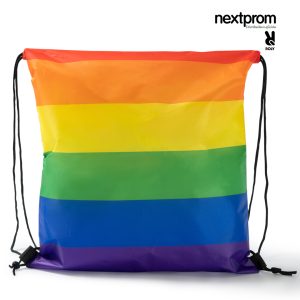 Mochilas de cuerdas con los colores LGTBIQ+
