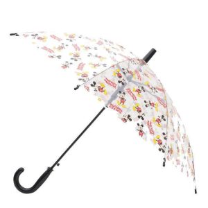 Paraguas automático Mickey Disney transparente