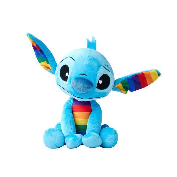 Peluche Stitch Rainbow 25cm