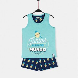 Pijama Mr Wonderful Juntos Al Fin Del Mundo niña