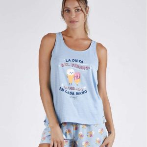 Pijama Mr Wonderful La Dieta del Verano mujer