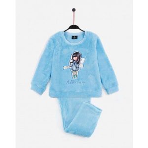 Pijama niña Gorjuss Bubble Fairy invierno coralina