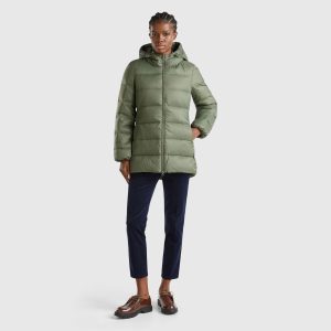 plumas benetton mujer