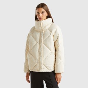 plumas benetton mujer