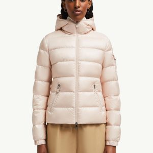 plumifero rosa mujer