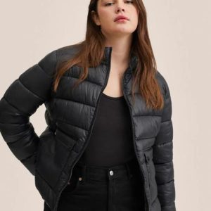 plumiferos mango mujer