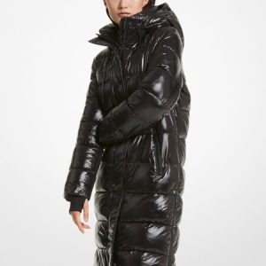 plumiferos metalizados mujer