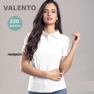 Polos blancos baratos mujer ¨VALENTO¨