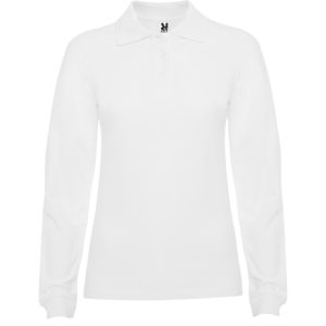Polos blancos de manga larga Mujer