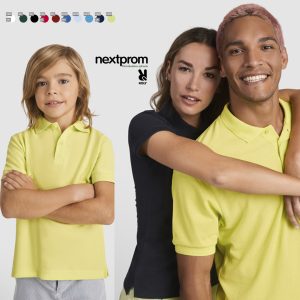 Polos piqué manga corta