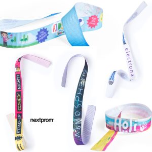 Pulseras de tela personalizadas