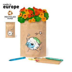 Sobres con semillas para colorear